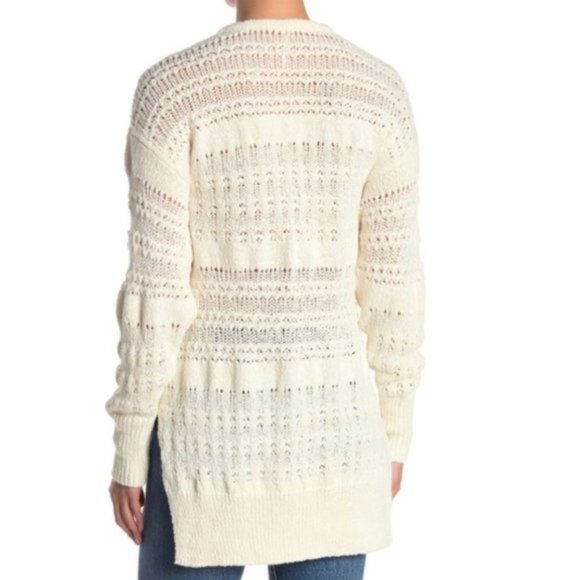 Free People Hot Tropics Pull Over Sweater. - Picture 3 of 3